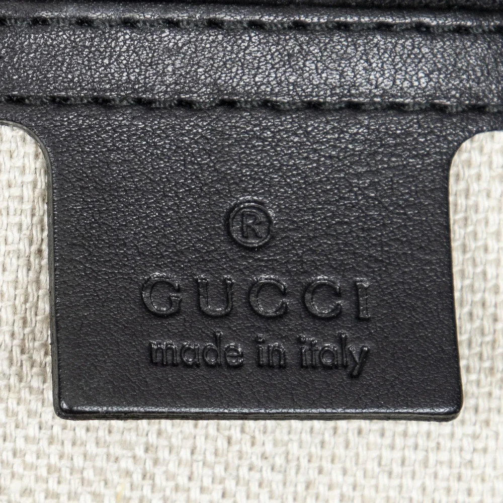 Gucci Black Leather Shoulder Bag - Picture 8 of 9